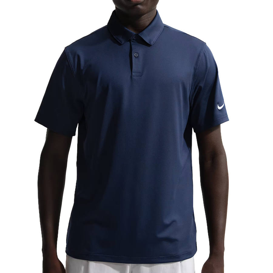 Nike Nike Polo Shirts Men's Collegiate Marine Blue/White Polo Collar Moderate