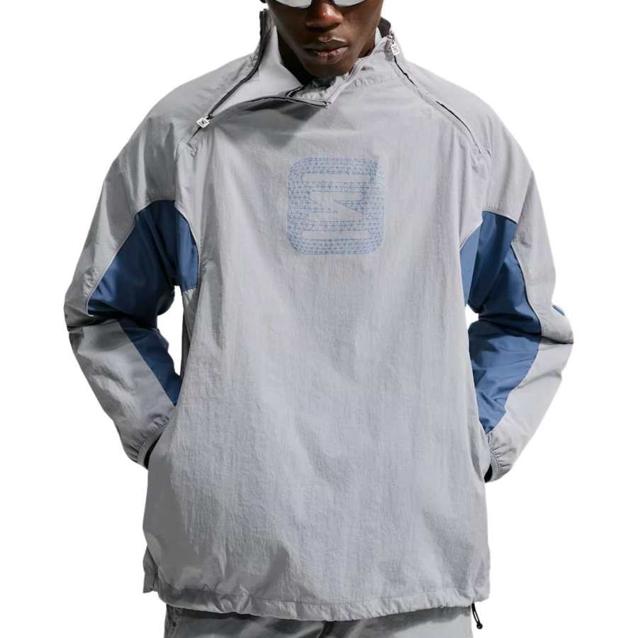 Nike Nike Sportswear Jackets Men's Invisible Gray/Slate Gray Stand Collar Moderate