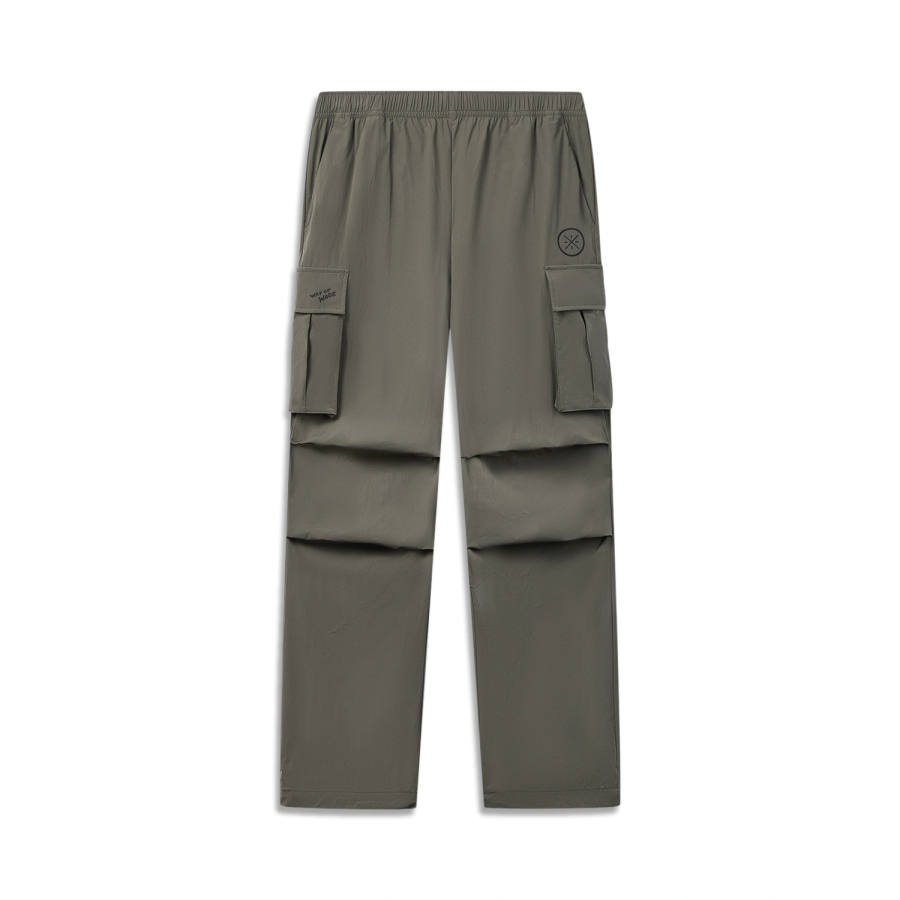 Li-Ning Li Ning Wade Casual Pants Men's Steady Gray Moderate Straight Fit Pants