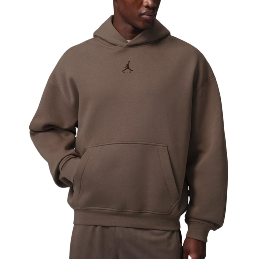 Jordan Jordan Sweatshirts Men's Palomino/Dark Umber Brown Hooded Non Detachable Moderate