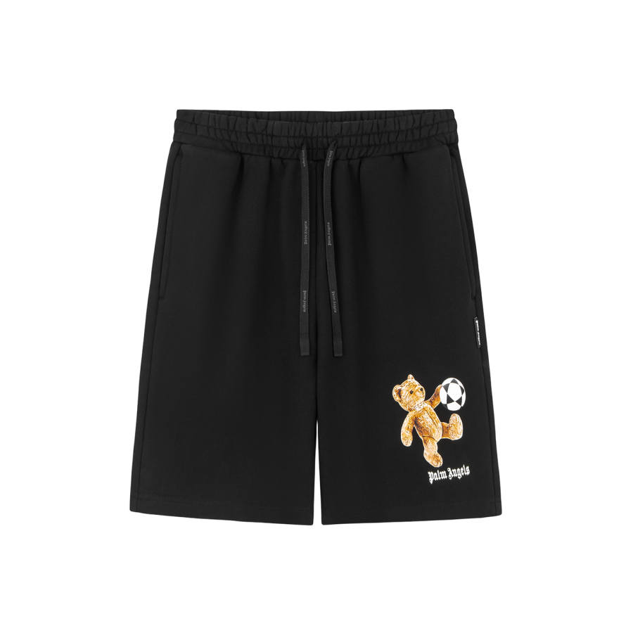 PALM ANGELS Casual Shorts Unisex Moderate Straight Fit Pants