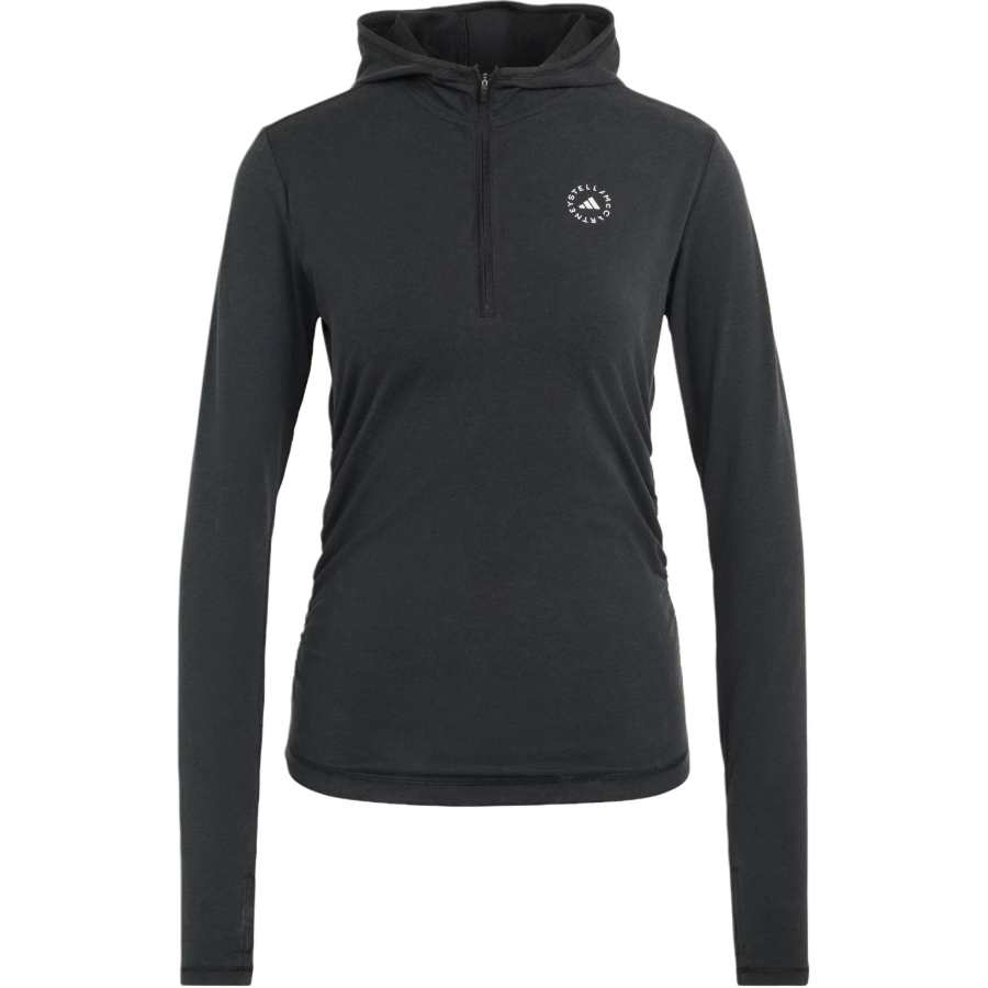Adidas Adidas X Stella McCartney T Shirts Women's Black Hooded Non Detachable Moderate Other
