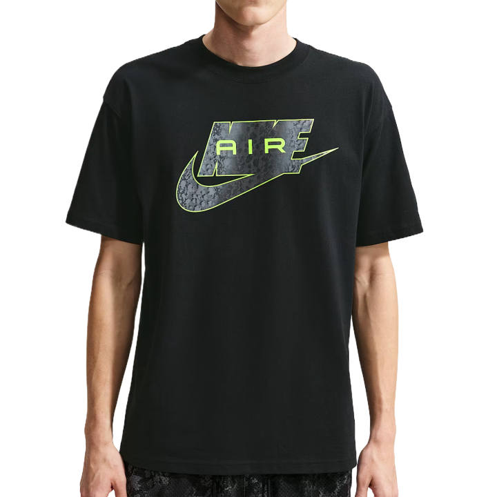 Nike Nike Sportswear T Shirts Men's Black Crew Neck Moderate