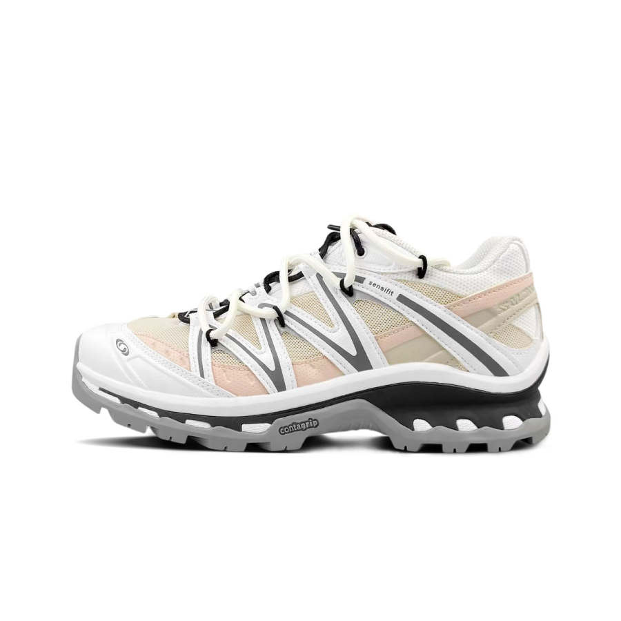 SALOMON XT Quest Mountaineering & Hiking Shoes Unisex Low Top Light Peach Yellow