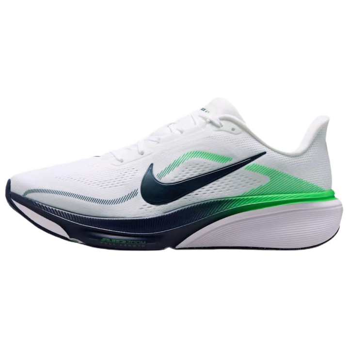 Nike Nike Pegasus 42 Running Shoes Men's White/Green Shimmery/Midnight Blue
