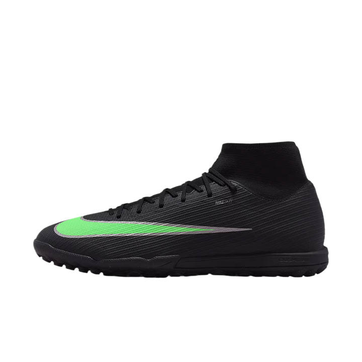 Nike Nike Mercurial Superfly 11 Soccer Shoes Unisex High Top Black/Black/Multicolor Green
