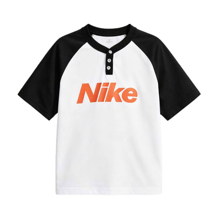 Nike Nike Kids T Shirts Henry Collar Moderate
