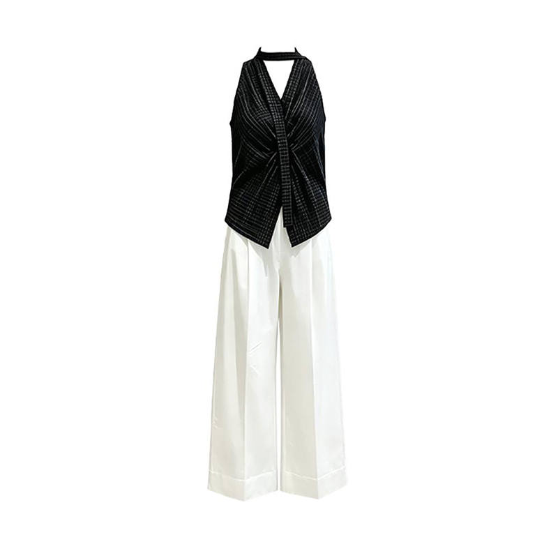 MARIE·COCO Casual Suits Women's Halter Moderate