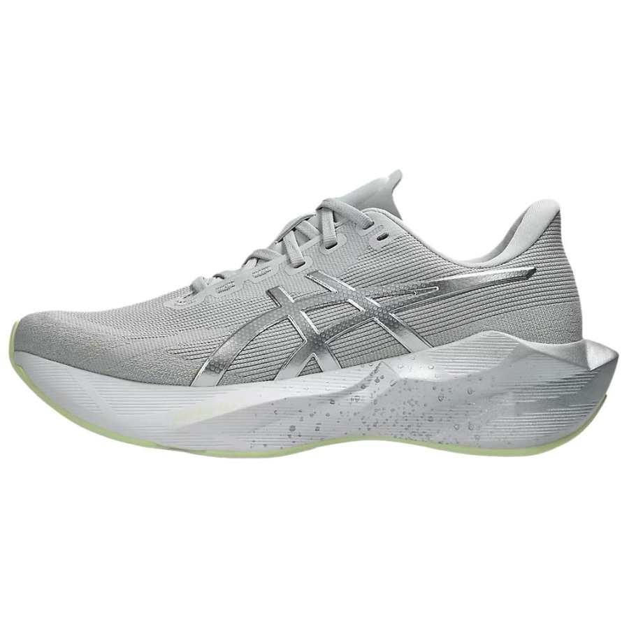 ASICS NOVABLAST 6 Running Shoes Men's Platinum/Neon Green