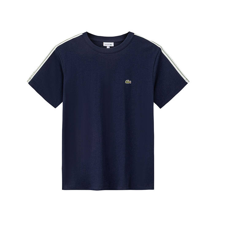 LACOSTE LACOSTE Grade School T Shirts Crew Neck Moderate Stretch