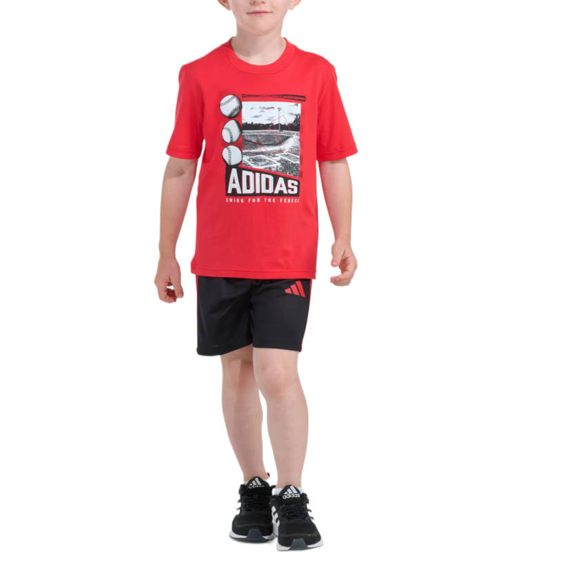 Adidas Adidas Kids Casual Sportswear Crew Neck Moderate