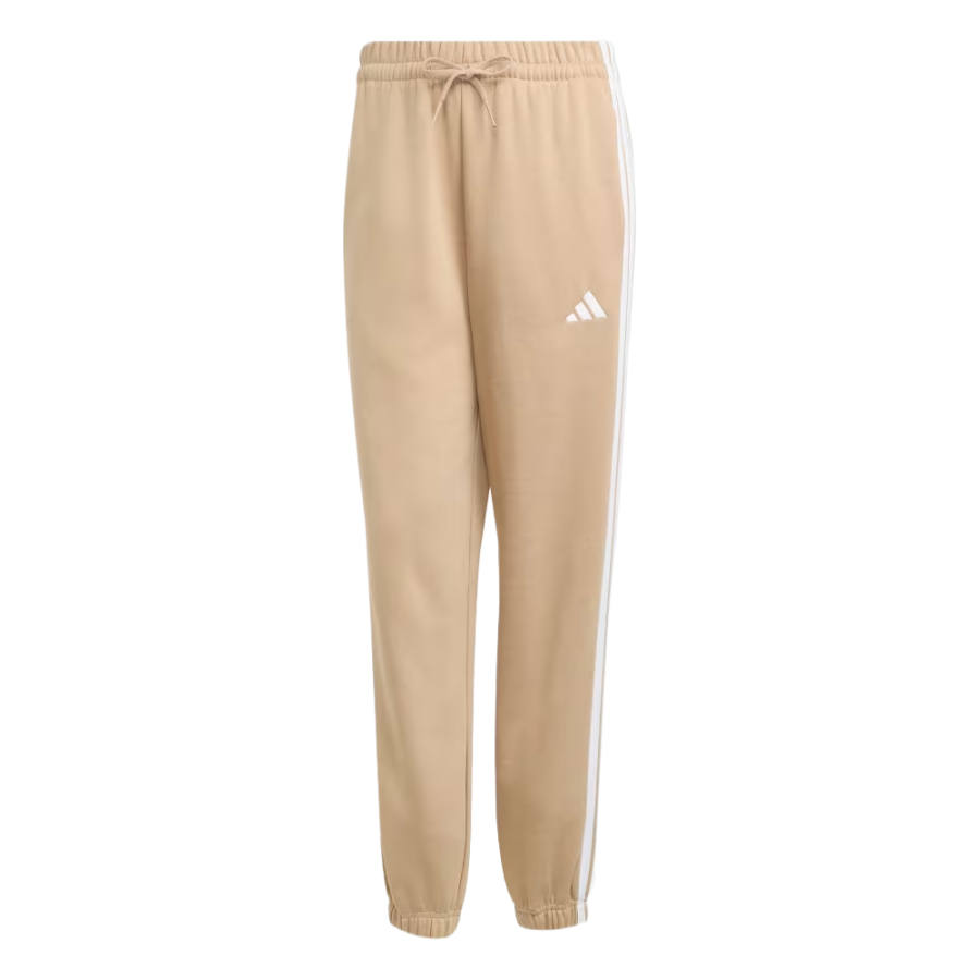 Adidas Adidas ESSENTIALS Knitted Sweatpants Women's Warm Sandstone/White Moderate Tapered Pants