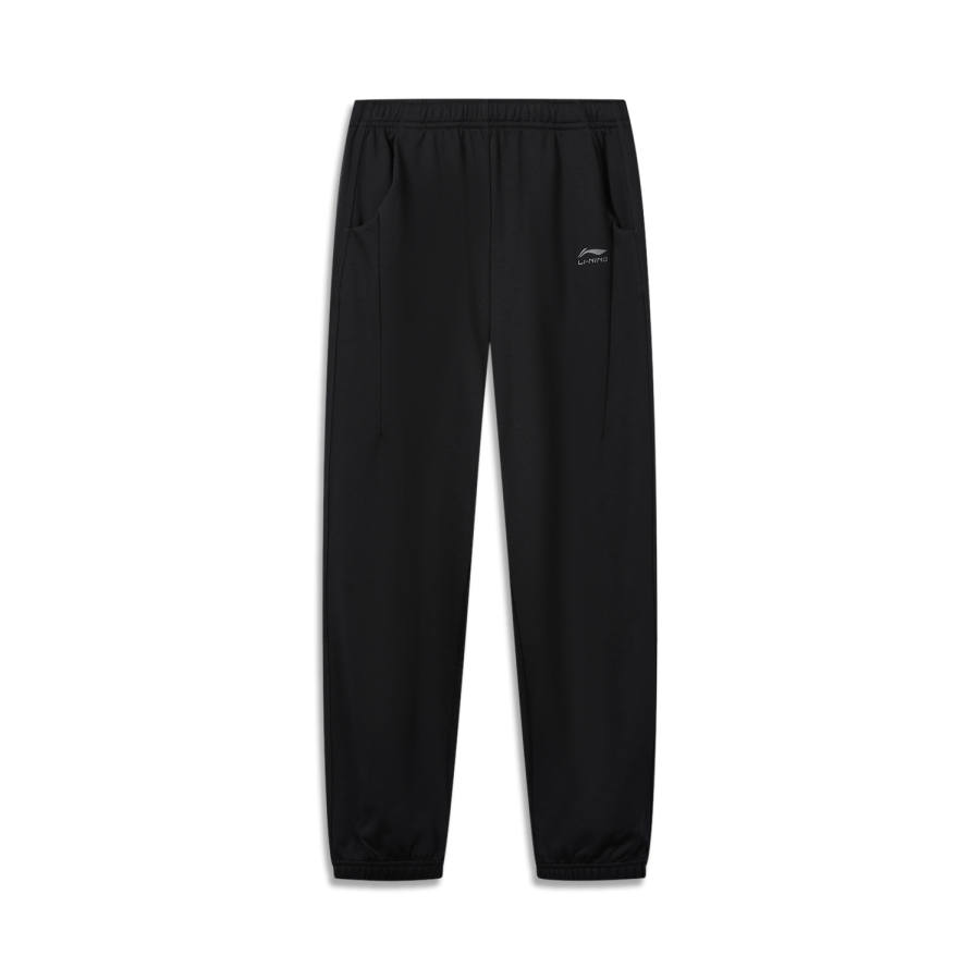 Li-Ning Li Ning Sports Life Collection Casual Pants Women's Black Moderate Cuffed Pants