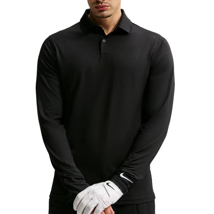 Nike Nike Polo Shirts Men's Black/White Polo Collar Moderate