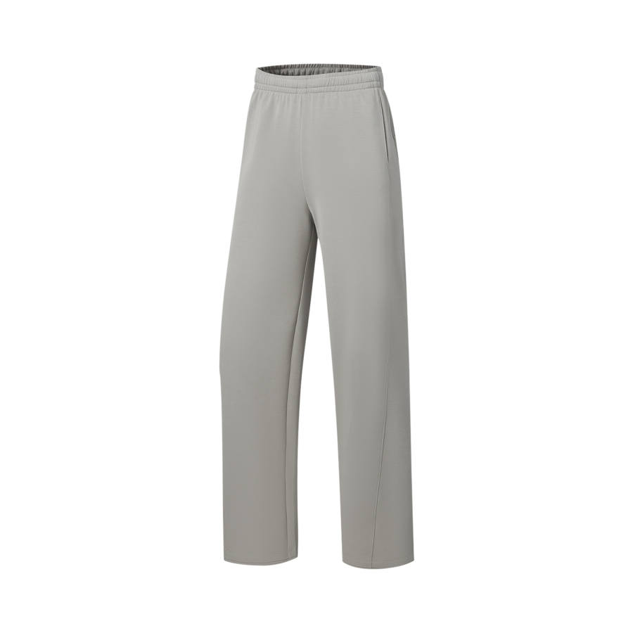 Li-Ning Li Ning Fitness Series Casual Pants Women's Frost Gray Moderate Straight Fit Pants