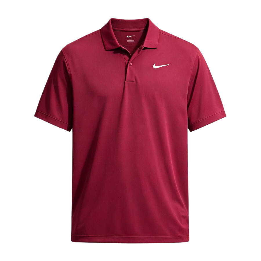 Nike Nike Tennis Tops Men's Red/White Team Polo Collar Moderate