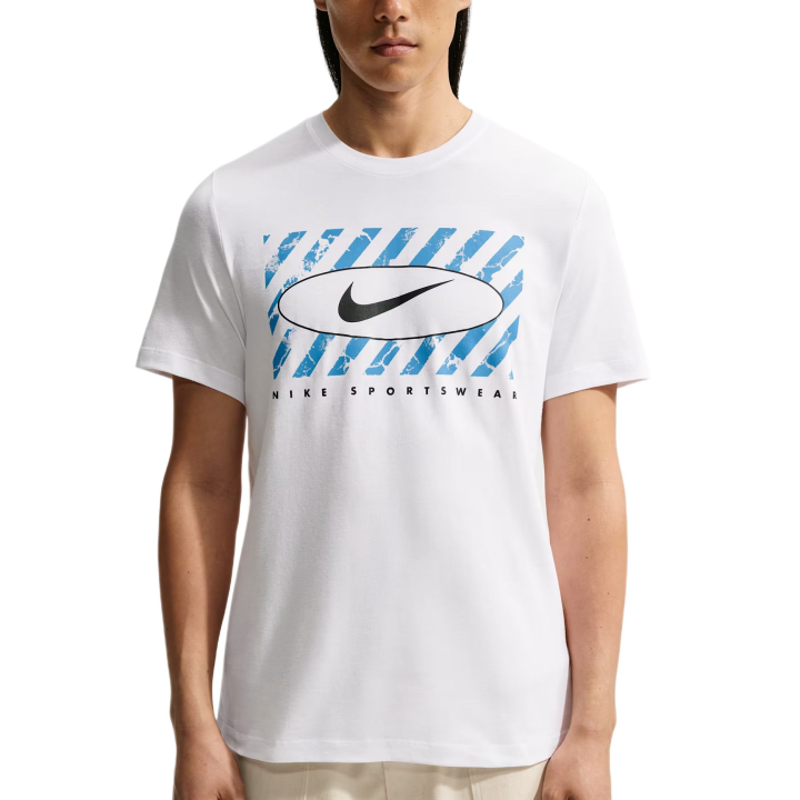 Nike Nike T Shirts Men's White Crew Neck Moderate