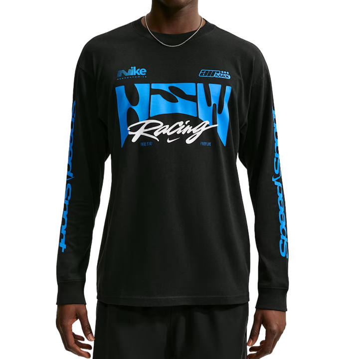 Nike Nike Sportswear T Shirts Men's Black Crew Neck Moderate