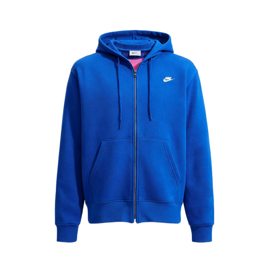 Nike Nike Club Sweatshirts Men's Vintage Royal/Vintage Royal/White Hooded Non Detachable Moderate