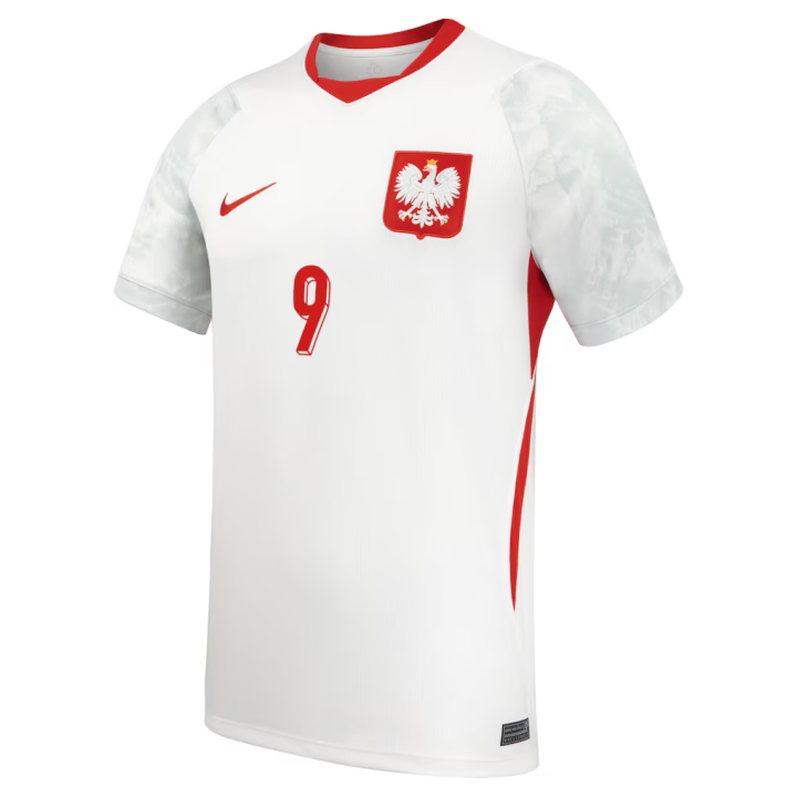 Nike Nike Poland National Team Soccer Jerseys Men's White Moderate