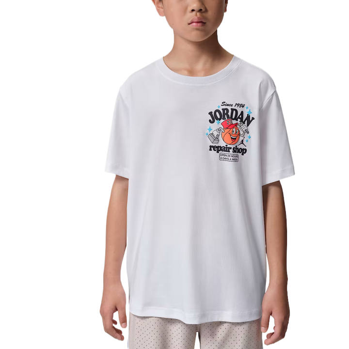 Jordan Jordan Kids T Shirts Crew Neck Moderate