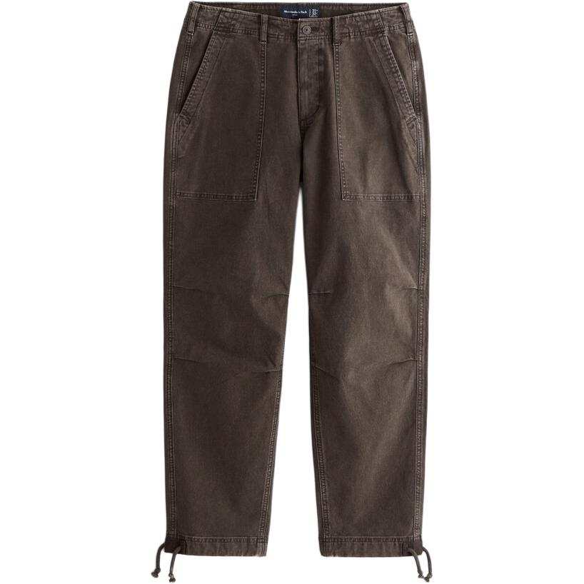 Abercrombie&Fitch Cargo Pants Men's Dark Brown Moderate