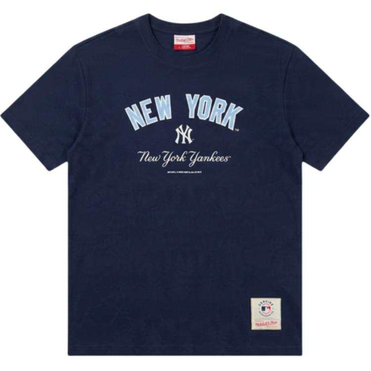 Mitchell Ness Mitchell Ness X MLB T Shirts Unisex Crew Neck Thin