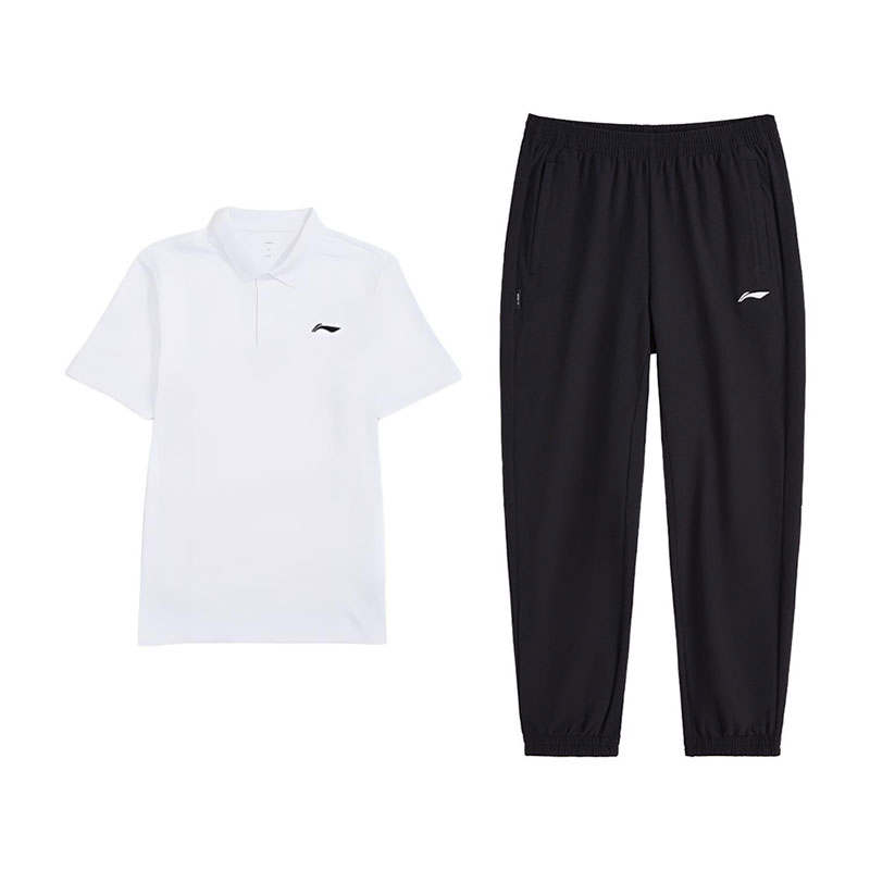 Li-Ning Li Ning Casual Sportswear Men's Polo Collar Thin