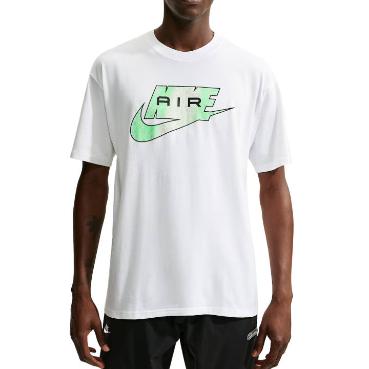 Nike Nike Sportswear T Shirts Men's White Crew Neck Moderate