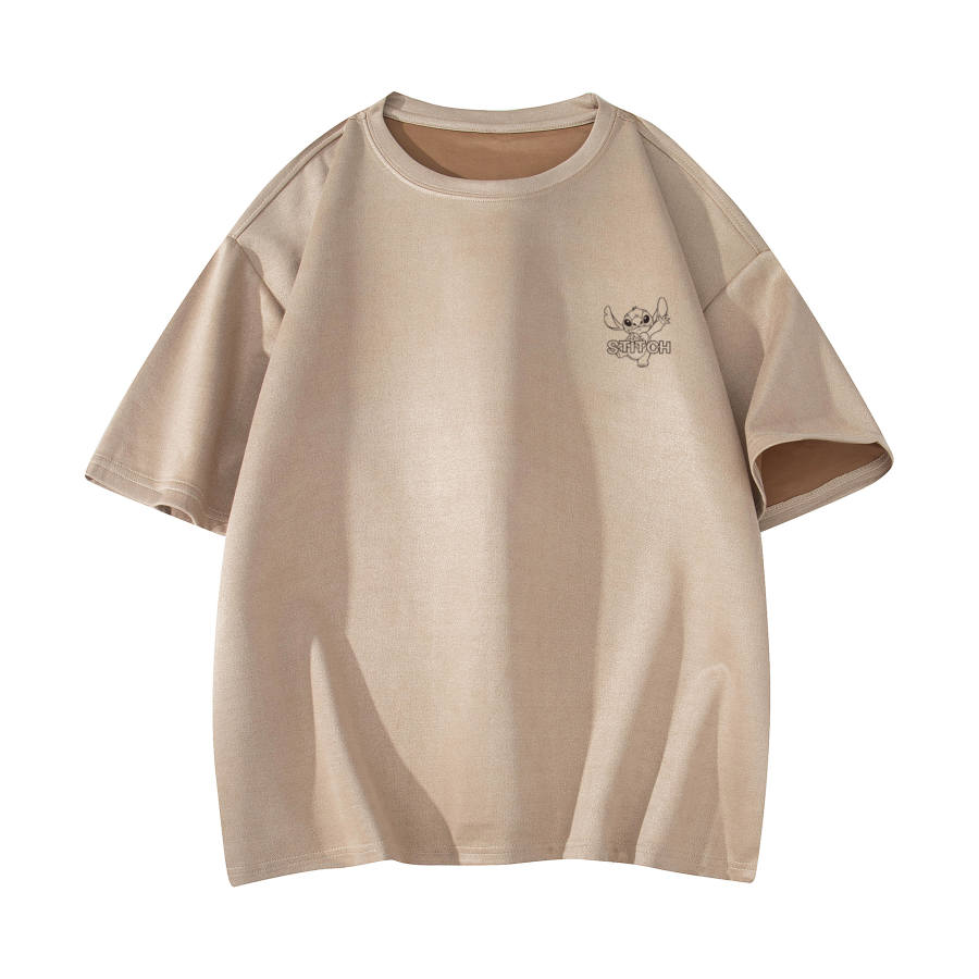 Disney T Shirts Unisex Crew Neck Moderate Straight Fit