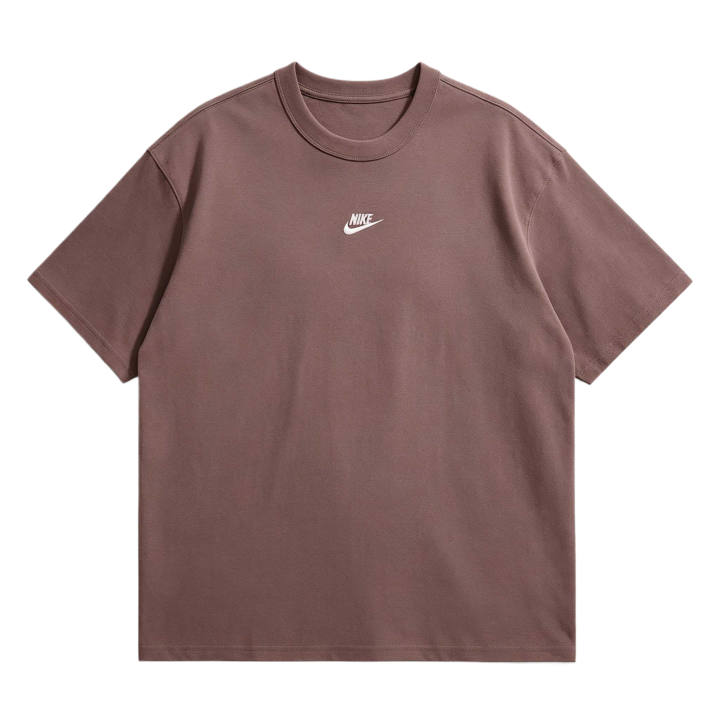 Nike Nike Sportswear T Shirts Men's Totem Black Purple Crew Neck Moderate
