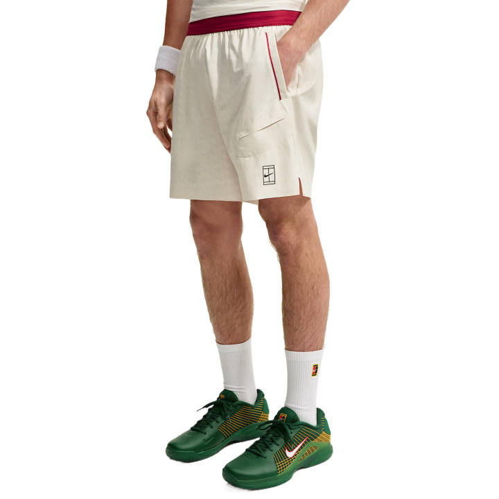 Nike Nike Dri FIT ADV Tennis Bottoms Men's Light Bone/Bright Red/Black Moderate