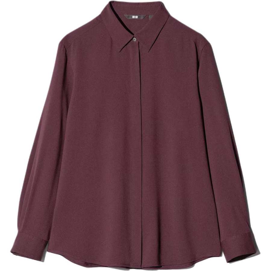 UNIQLO Shirts Women's Burgundy Other