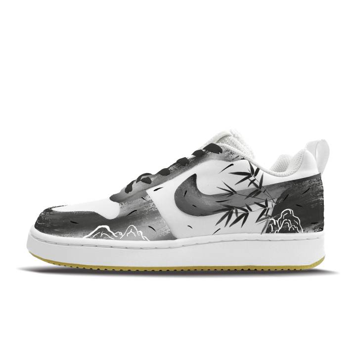 Nike Nike Court Borough Casual Shoes Men's Mid Top White, Gray, Black