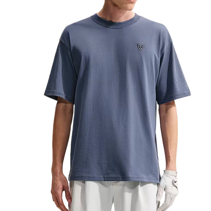 Nike Nike Golf Clothing Men's Diffused Blue Crew Neck Moderate
