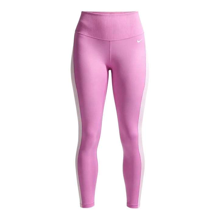 Nike Nike Dri Fit One Sports Pants Women's Light Navy Blue/Pink Foam/White Moderate