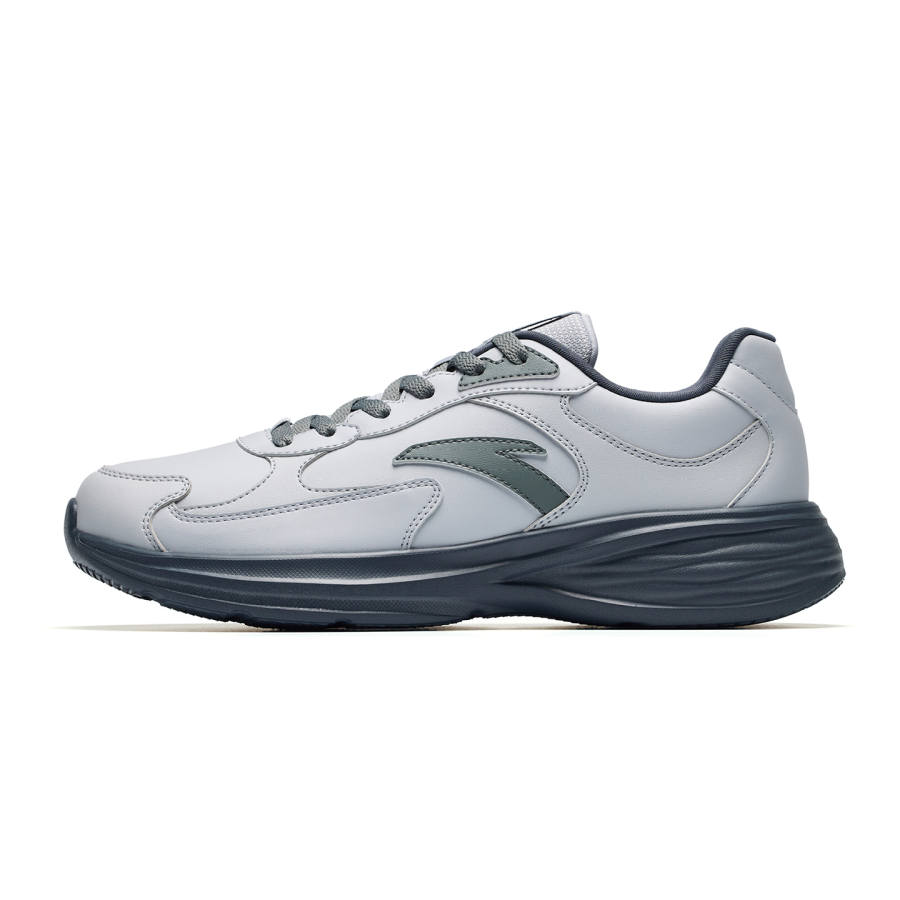ANTA Nebula Running Shoes Men's Low Top Limestone Mud