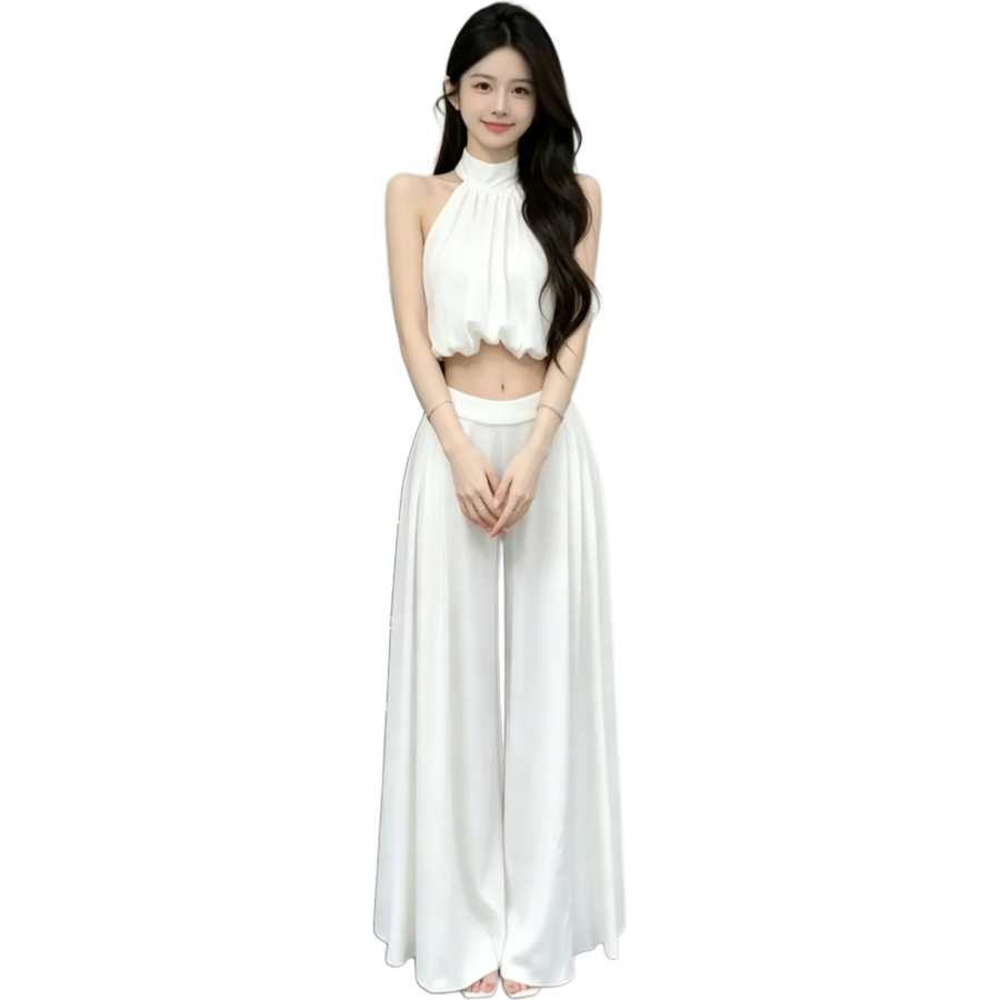 JBBCN JBBCN Casual Suits Women's Halter Thin