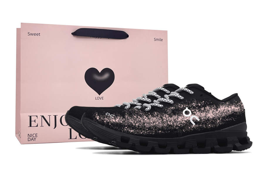 On On Cloud X4 Running Shoes Men's Low Top Black