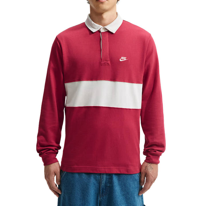 Nike Nike Sportswear Club Polo Shirts Men's Resilient Red/Phantom/Phantom/Phantom Polo Collar Moderate Other