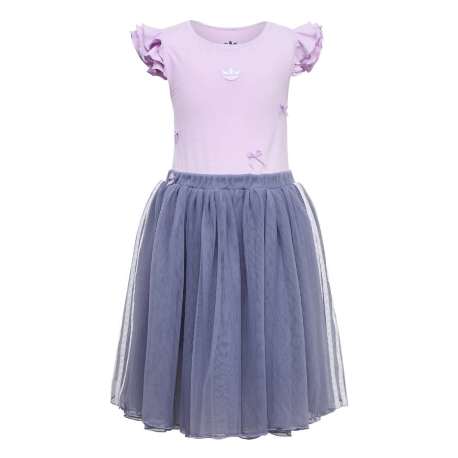 Adidas Originals Kids Dresses Crew Neck Moderate Short Skirt