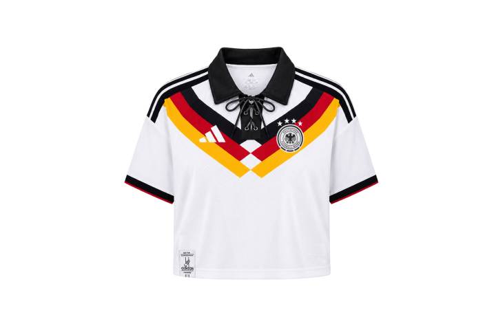 Adidas Adidas T Shirts Women's Black Collar Crown White Black Lapel Moderate