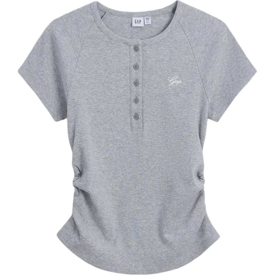 GAP T Shirts Women's Henry Collar