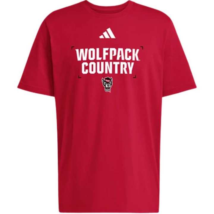 Adidas Adidas T Shirts Men's Red Crew Neck