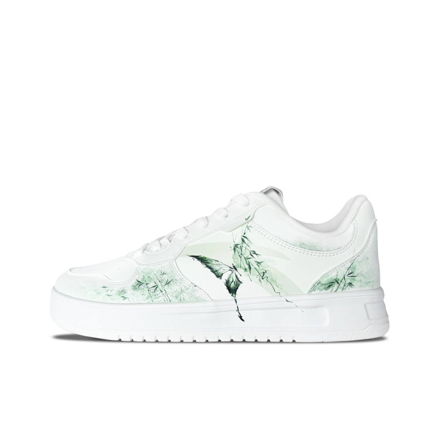 ANTA Easy Skateboard Shoes Unisex Low Top White/Green
