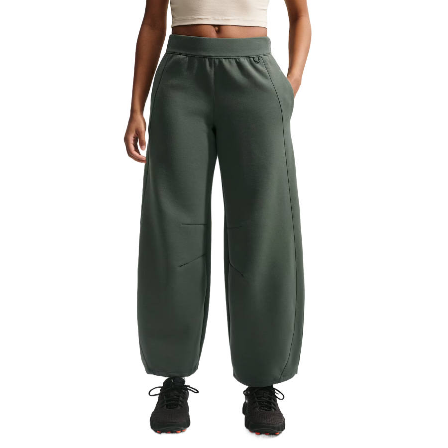 Nike Nike Dri Fit One Sports Pants Women's Green Camouflage/Black/Outdoor Green Moderate Wide Leg Pants