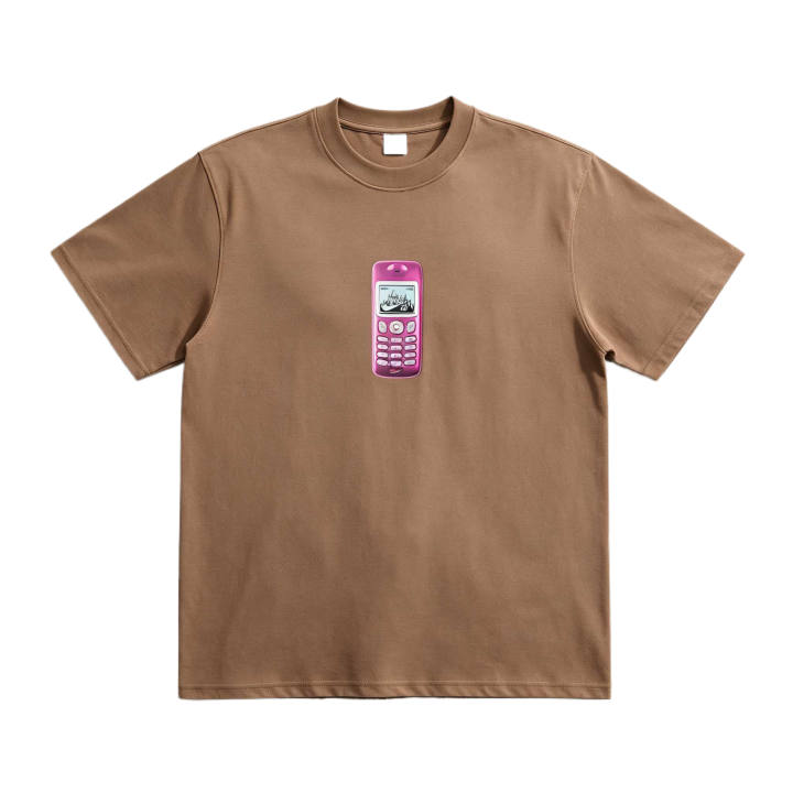 Nike Nike SB T Shirts Men's Moss Wood Brown Crew Neck