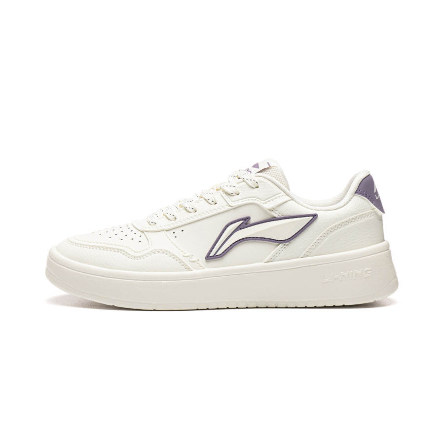 Li-Ning Li Ning Sycee V5 Skateboard Shoes Women's Low Top Mist White/Light Wisteria