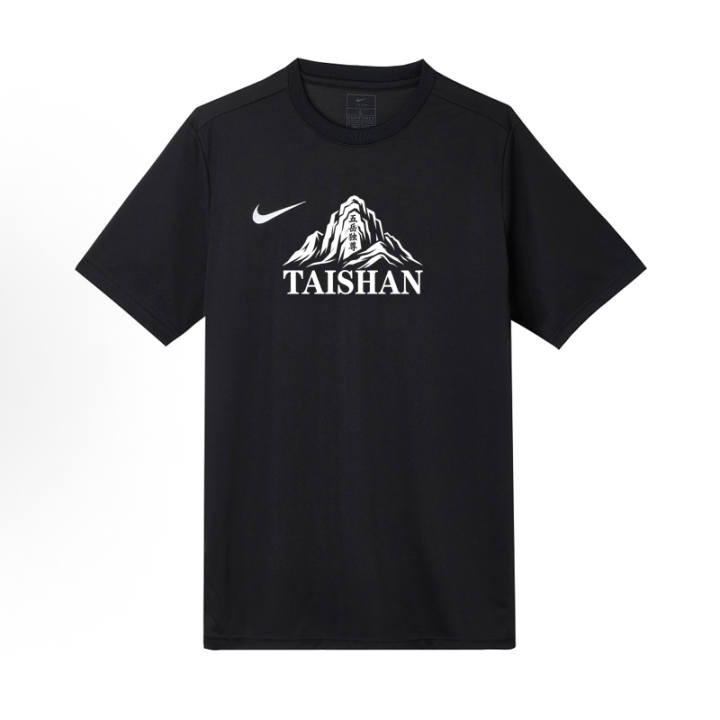 Nike Nike T Shirts Unisex Black Crew Neck Moderate Straight Fit