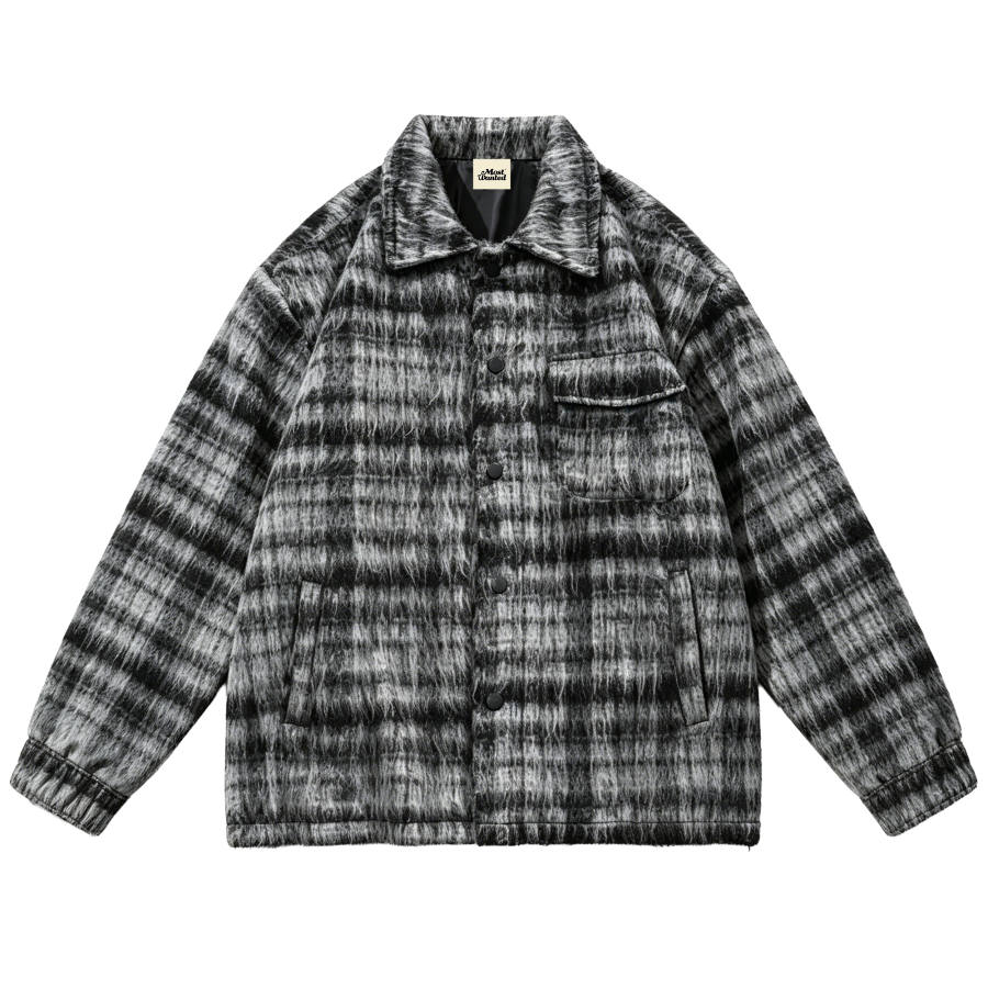 MostwantedLab Velvet Jackets Unisex Matte Black Lapel Moderate Other